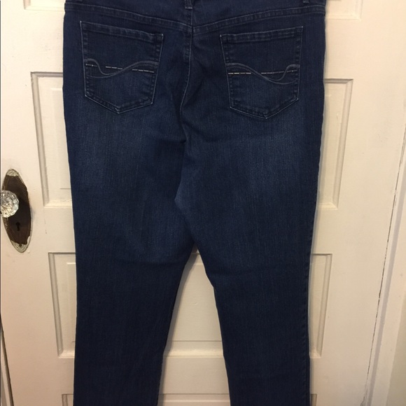 Ladies Gloria Vanderbilt Stretch Jeans Size 14 - Picture 5 of 8